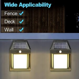 Solar Power Motion Sensor Human Body Induction Led Wall Light Waterproof Tungsten Filament Lamp Outdoor Garden Courtyard Light (black)