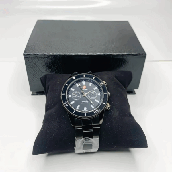 Rado Men’s Captain Cook Manual Watch, Black, Black, Sports
