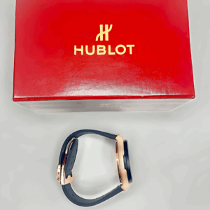 Hublot Classic Fusion Aerofusion MoonPhase Grey Strap (Golden Dial)