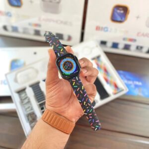 I20 Ultra Max Suit Smart Watch 10 In 1 Box 2.3 inch Large Screen With 7 Strips Smartwatch With Airpords2 (random Color)