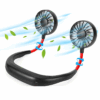 Neck Fan Adjustment Fan Hands-free Hanging Rechargeable Mini Sports Fans 3 Gears Wearable Sport Fan – Random Color