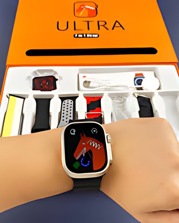 Fendior S100 Ultra Smart Watch with 7-in-1 Straps - Image 5