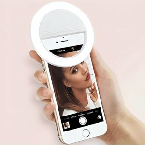 Portable Led Ring Selfie Light Smartphones Tablets Enhancing Ring Light For Photography