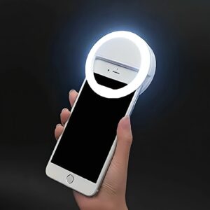 Portable Led Ring Selfie Light Smartphones Tablets Enhancing Ring Light For Photography