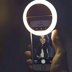 Portable Led Ring Selfie Light Smartphones Tablets Enhancing Ring Light For Photography